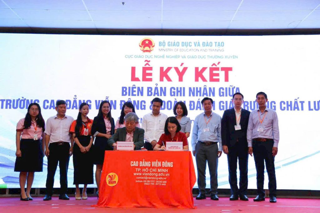TRƯỜNG CAO ĐẲNG VIỄN ĐÔNG ĐẠT DANH HIỆU “TRƯỜNG CAO ĐẲNG CHẤT LƯỢNG CAO”