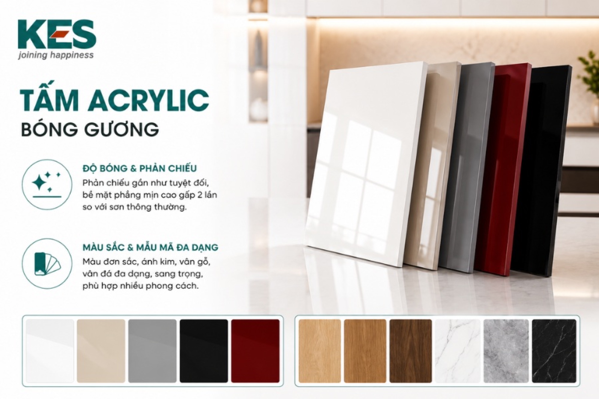Tấm Acrylic bóng gương có 2 đặc điểm nổi bật chính Tấm Acrylic bóng gương có 2 đặc điểm nổi bật chính
