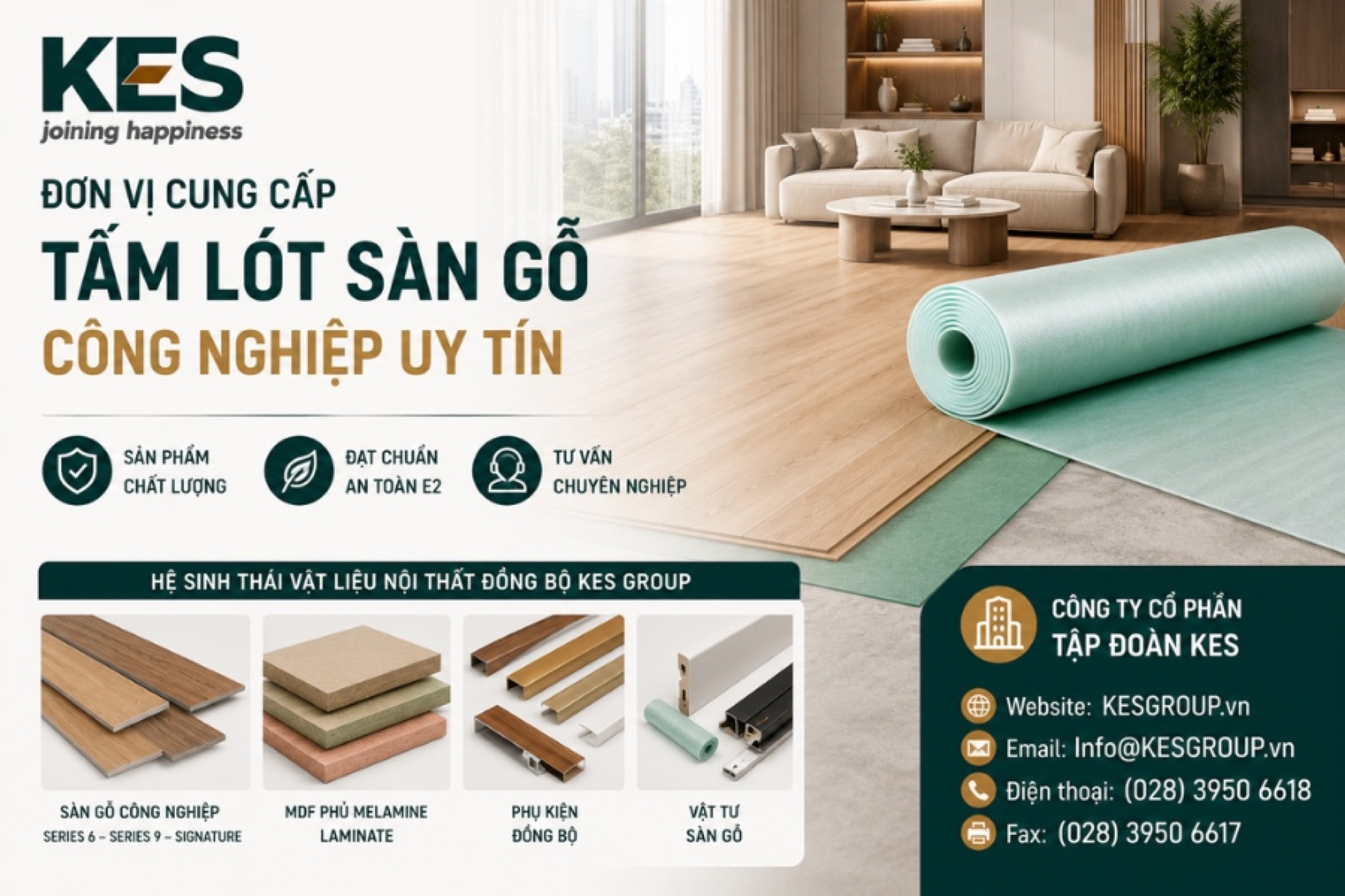 KES GROUP - Đơn vị cung cấp gỗ ván ép công nghiệp uy tín