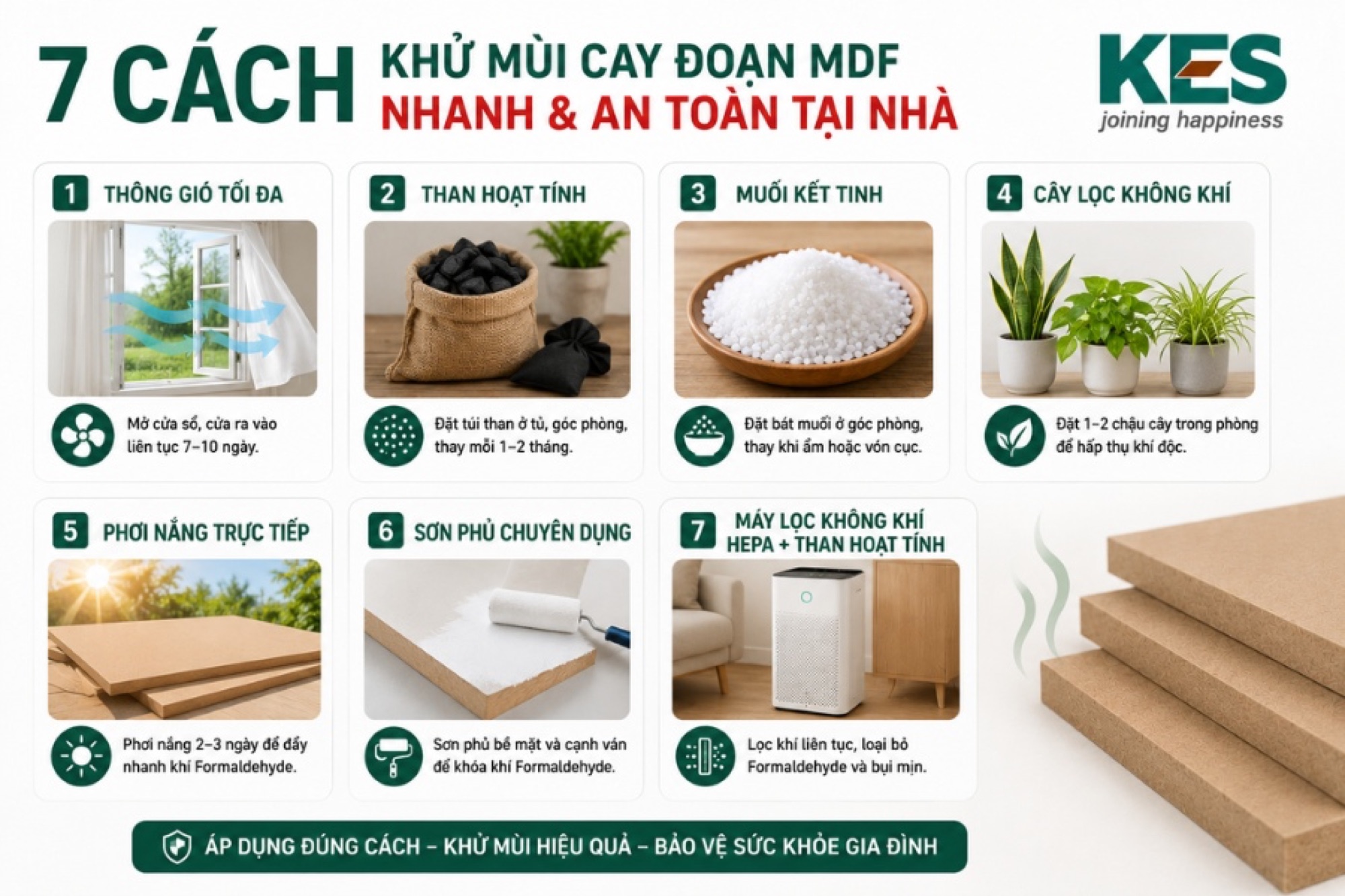 7 cách khử mùi cay đoạn MDF nhanh và an toàn 7 cách khử mùi cay đoạn MDF nhanh và an toàn