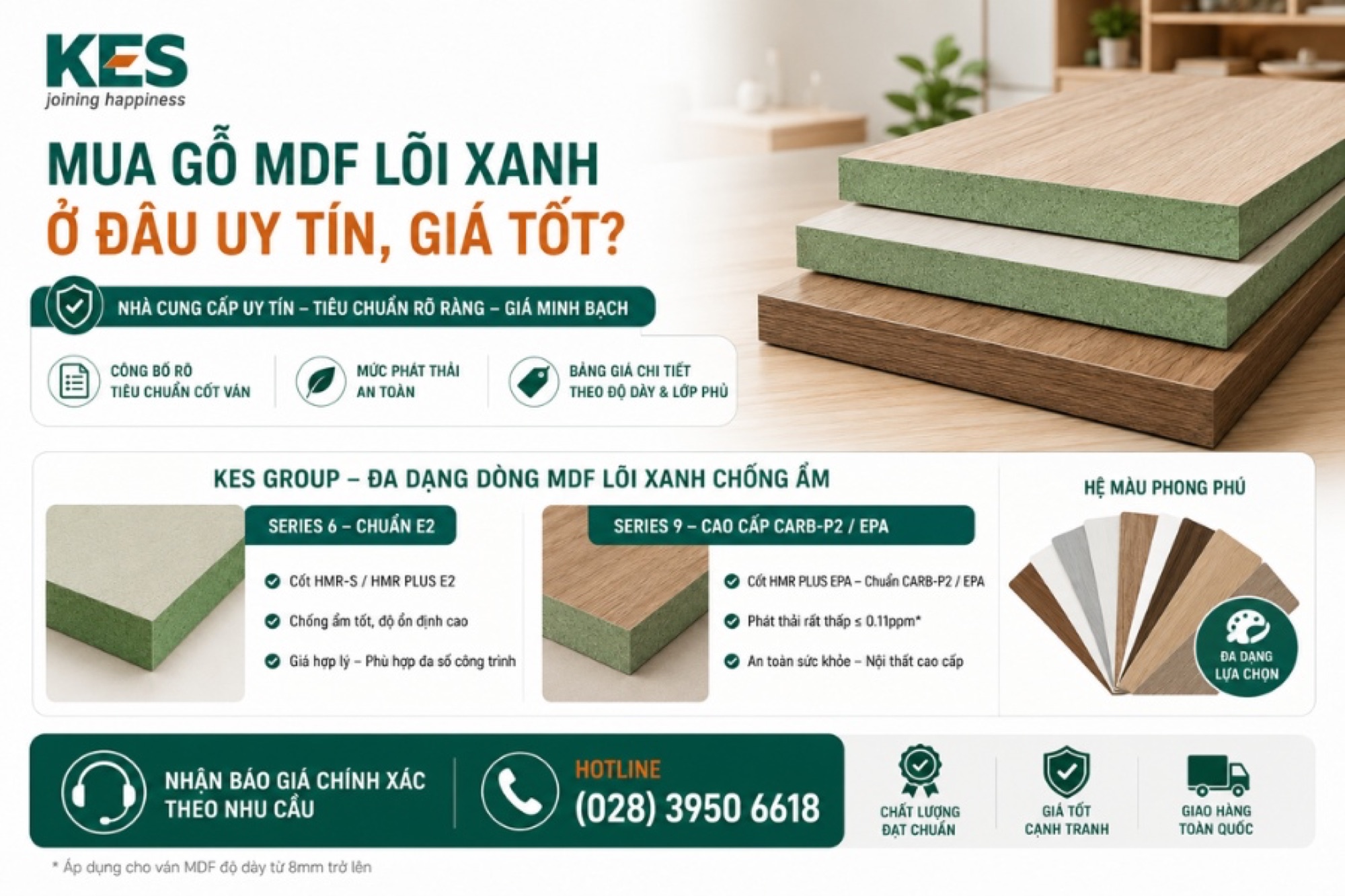 Mua gỗ MDF lõi xanh ở đâu uy tín Mua gỗ MDF lõi xanh ở đâu uy tín