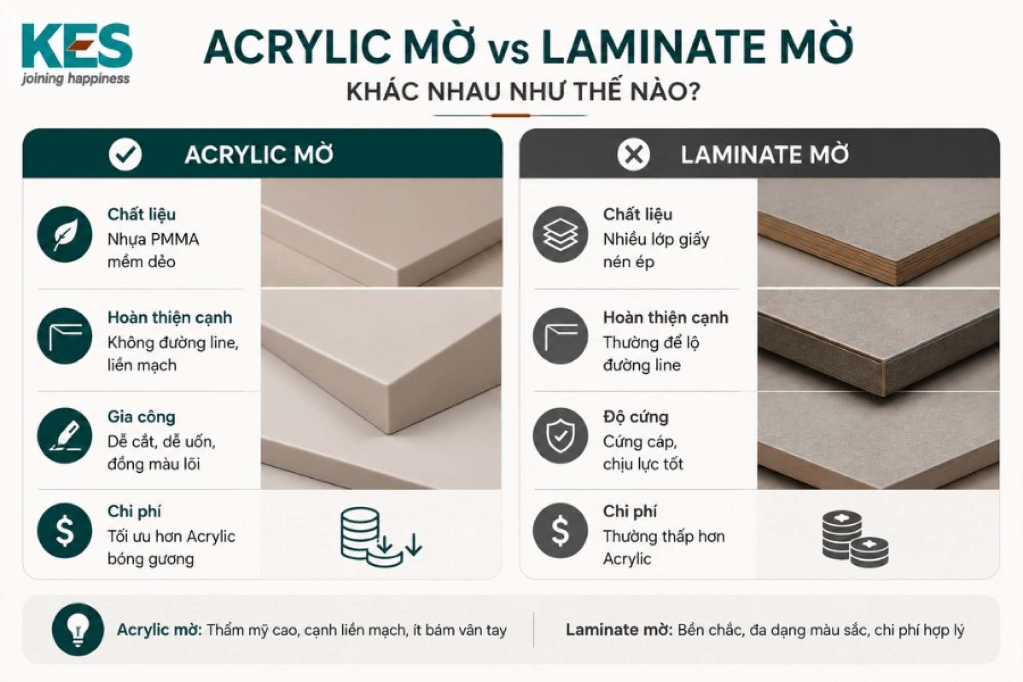 Acrylic mờ có chất liệu gốc nhựa PMMA mềm dẻo