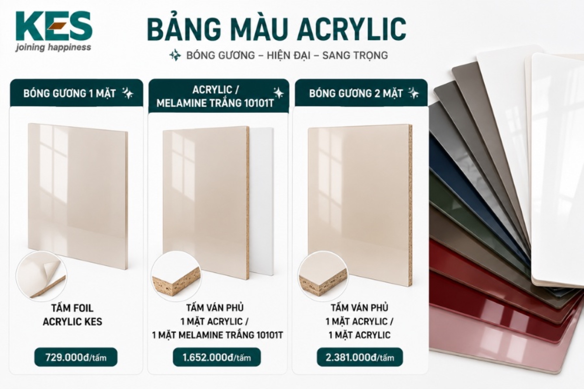 Bảng màu Acrylic Bảng màu Acrylic
